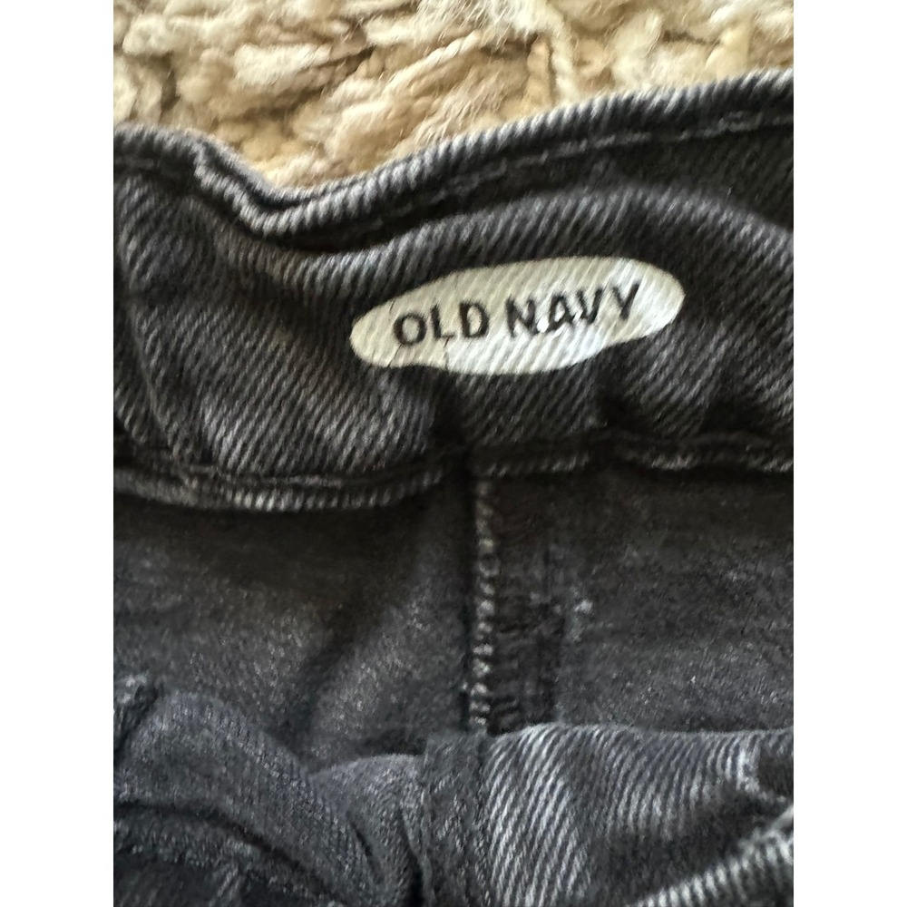 Old Navy Black Denim Jean Skirt Size 2 - Picture 3 of 7